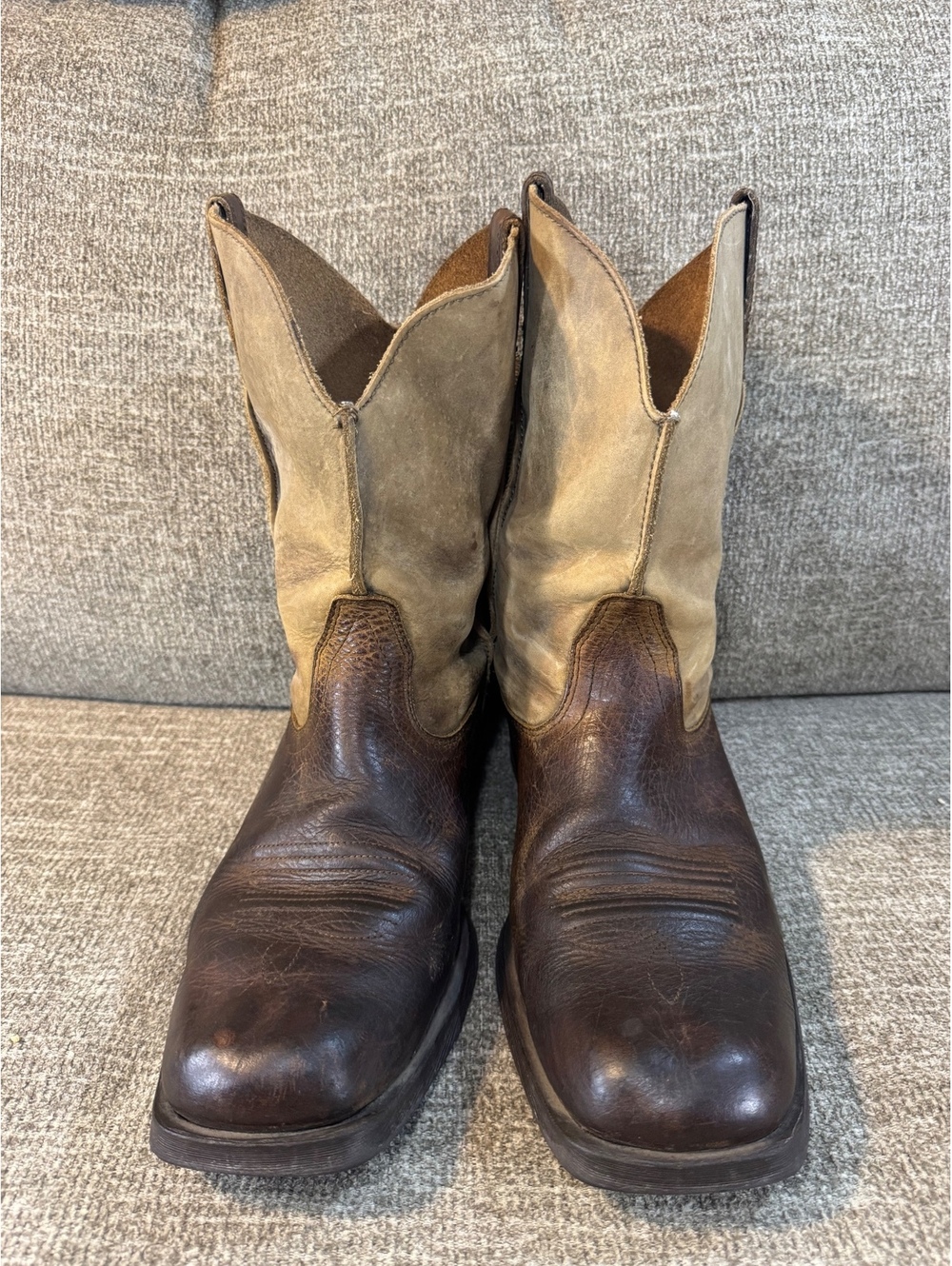 Ariat Men's Rambler Western Boots Earth / Brown Bomber Size 10D